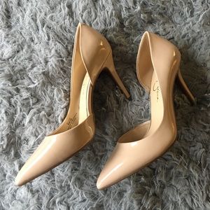 Jessica Simpson nude heels